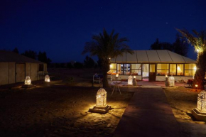 Desert glamping experience
